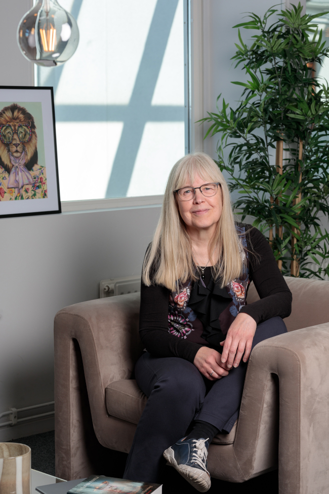Eva-Lena Bjarneborg på OrdKanalen.
